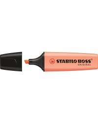 Текстовыделитель "Boss Original", 2-5 мм, персиковый