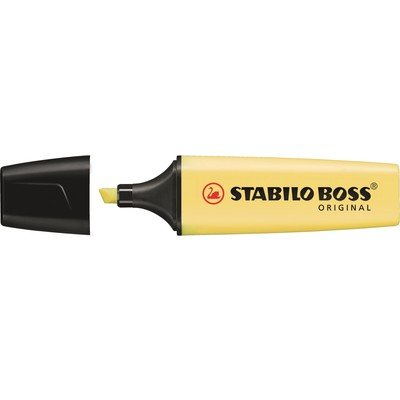 Текстовыделитель "Boss Original", 2-5 мм, ванильный