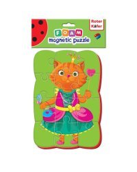Пазлы магнитные "Кошечка"