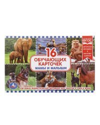 Карточки в папке. Мама и малыши