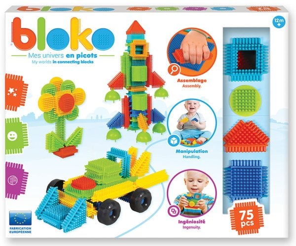 Игольчатый конструктор "Bloko". 75 деталей