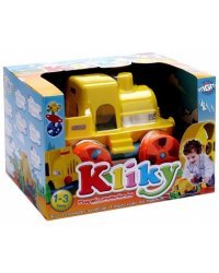 Магнитный конструктор "Kliky Cubic Go", цвет: Train