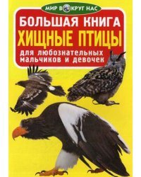 Большая книга. Хищные птицы. Для любознательных мальчиков и девочек