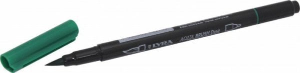 Фломастер "Aqua Brush Duo", изумрудно-зеленый