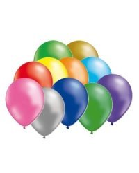 Воздушные шары "Металлик", 50 штук, 21 см