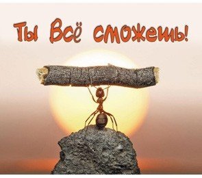 Магнит виниловый "Ты всё сможешь!", 7x8 см