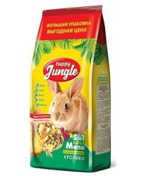 Корм для кроликов "Happy Jungle", 900 г