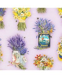 Ткань для пэчворка Peppy "Robert Kaufman. Everyday Favorites", 50х55 см, арт. AMK-17446-23 LAVENDER