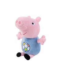 Мягкая озвученная игрушка "Свинка Пеппа. Джордж с мячом", 20 см