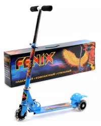 Самокат 3-х колесный складной "Fenix"