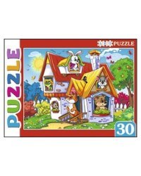 Пазлы "Artpuzzle. Теремок", 30 элементов
