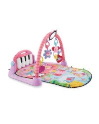 Развивающий игровой коврик Lorelli Toys "Музыкальное пианино", розовый