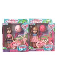 Набор игровой с куклой "Dream Bicycle"