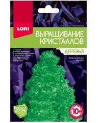 Набор для выращивания кристаллов "Деревья. Зеленая ёлочка"