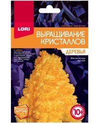 Набор для выращивания кристаллов "Деревья. Желтая ёлочка"