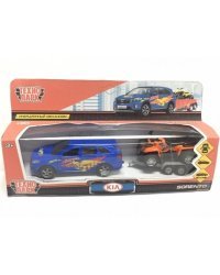 Машина инерционная "Кia Sorento Prime Sport", 12 см (с квадроциклом 7,5 см)