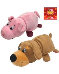 Вывернушка 2 в 1 "Собака-Свинья", 20 см