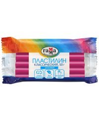 Пластилин "Классический", 50 грамм, розовый