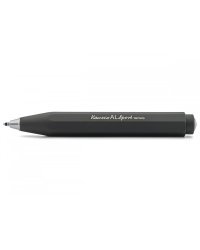 Ручка шариковая Kaweco "AL Sport", корпус: чёрный, синие чернила, 1,0 мм
