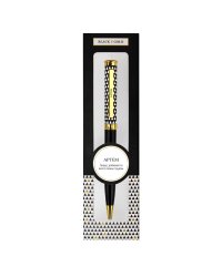 Именная шариковая ручка "Black and Gold. Артём"