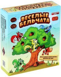 Игра настольная "Веселые бельчата"
