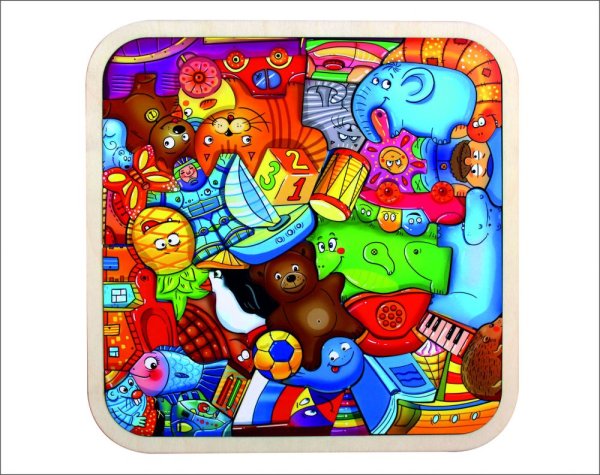 Пазл-головоломка Smile Decor "Игрушки"
