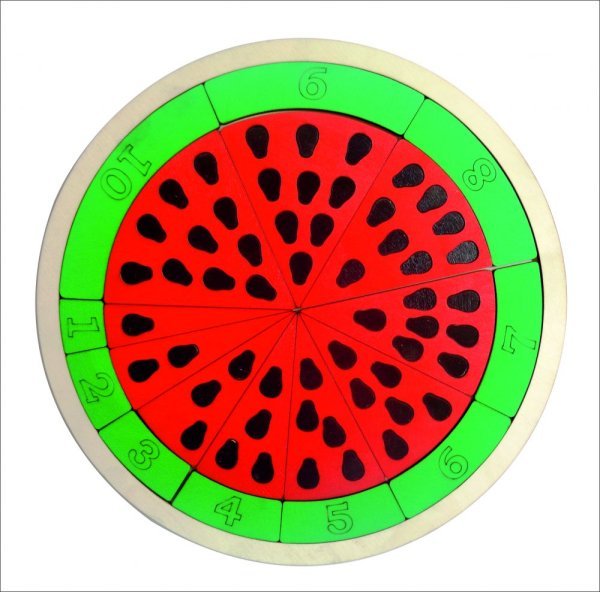 Обложка книги «Развивающая игра Smile Decor "Арбуз"»