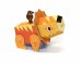 Игрушка из картона Krooom "Лев", модель Fold my Safari