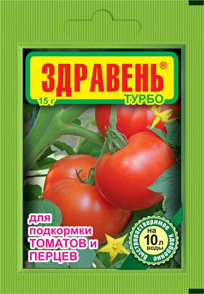 Обложка книги «Удобрение "Здравень Турбо. Для подкормки перцев и томатов", 15 грамм»