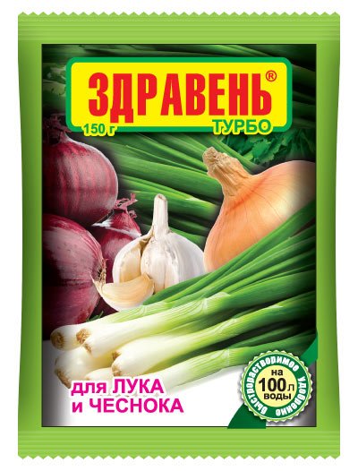 Обложка книги «Удобрение "Здравень Турбо. Для лука и чеснока", 150 грамм»