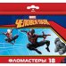 Обложка книги «Фломастеры "Marvel. Человек паук", 18 цветов»