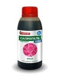 Жидкое органическое удобрение "Сапропель-Аква. Роза Супер-концентрат", 0,5 литра