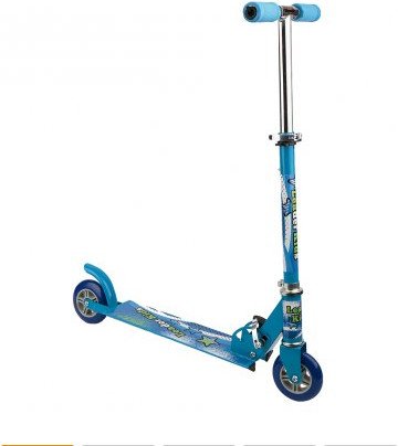 Самокат двухколесный "Leader kids LK-6039", синий