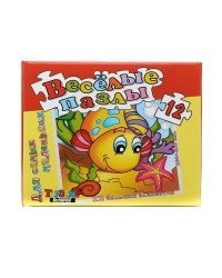 Веселые пазлы "Золотая рыбка" (12 элементов)