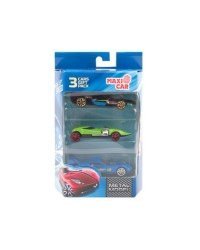 Набор машинок "Maxi Car", 1:64, 3 штуки