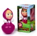 Игрушка-неваляшка "Маша и медведь", 18 см