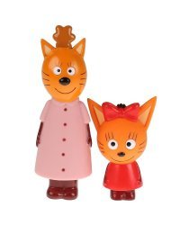 Игрушка для ванны "Три кота. Мама и Карамелька"