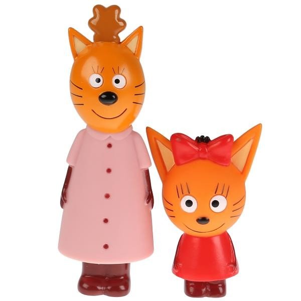 Игрушка для ванны "Три кота. Мама и Карамелька"