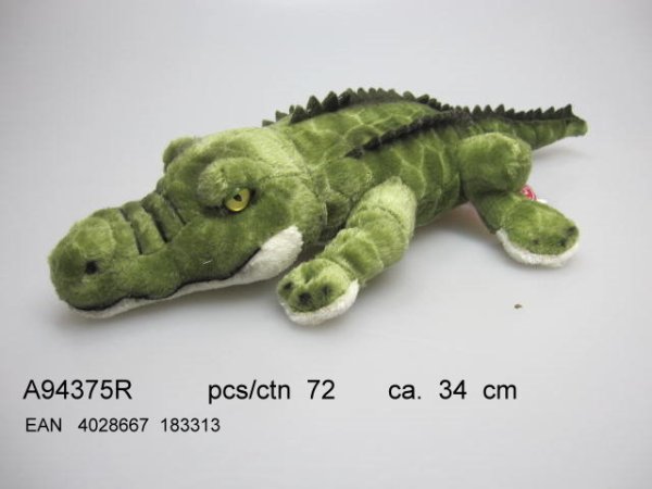 Игрушка мягконабивная "Аллигатор", 34 см