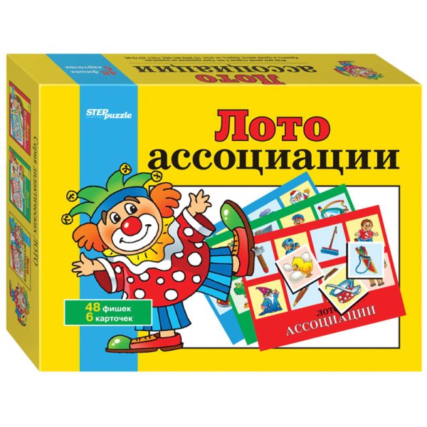 Обложка книги «Игра "Лото: Ассоциации"»
