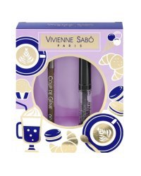 Подарочный набор "Vivienne Sabo" (карандаш для бровей, тон 001 + гель для бровей "Fixateur")