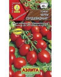 Семена. Томат сердцевидный "Черри", раннеспелый (20 штук)