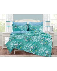 Комплект постельного белья Cleo "Pure cotton", семейный, поплин, арт. 41/144-PC