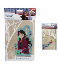 Роспись по дереву игрушка-сувенир Disney "Анна. Холодное сердце-2", арт. Фнд-003