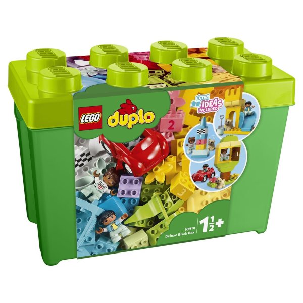 Обложка книги «Конструктор LEGO DUPLO "Большая коробка с кубиками"»