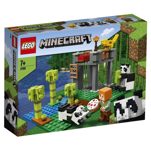 Обложка книги «Конструктор LEGO Minecraft "Питомник панд"»