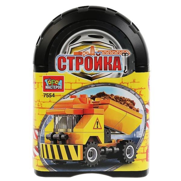 Обложка книги «Конструктор "Самосвал", 35 деталей»