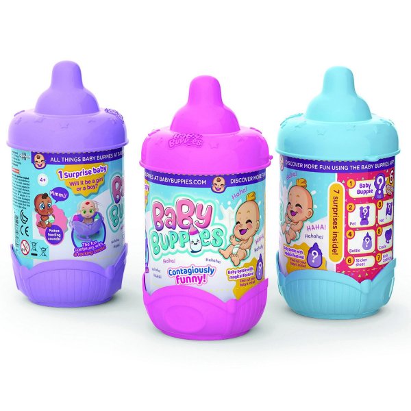 Малыш "Baby Buppies" в колыбельке