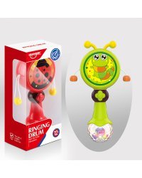 Игрушка-погремушка "Гусеничка"