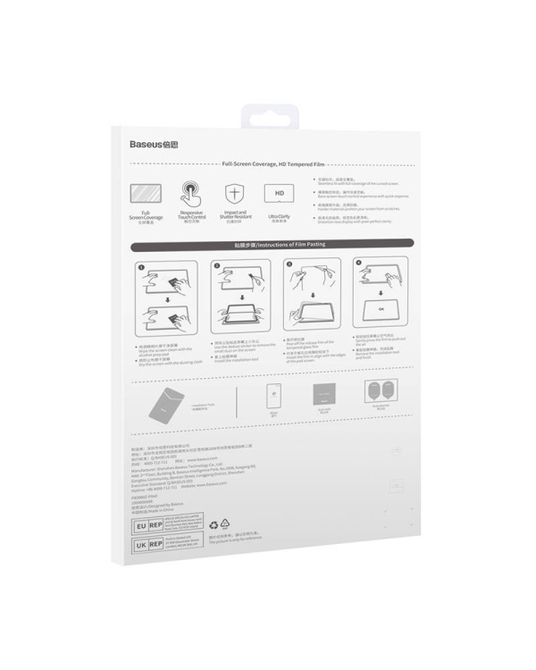 Baseus Crystal Tempered Glass 0.3mm for tablet Huawei MatePad 11 10.4"